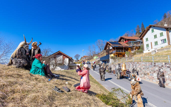 Fasnachtsumzug in Triesenberg (04.03.2025)