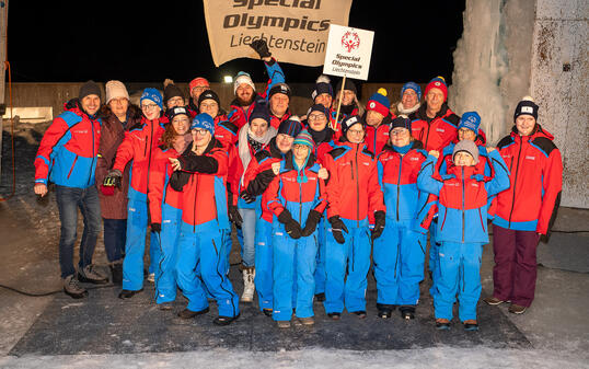 Das Team der Special Olympics Liechtenstein zeigte gute Leistungen beim Jubiläum der Winterspiele.