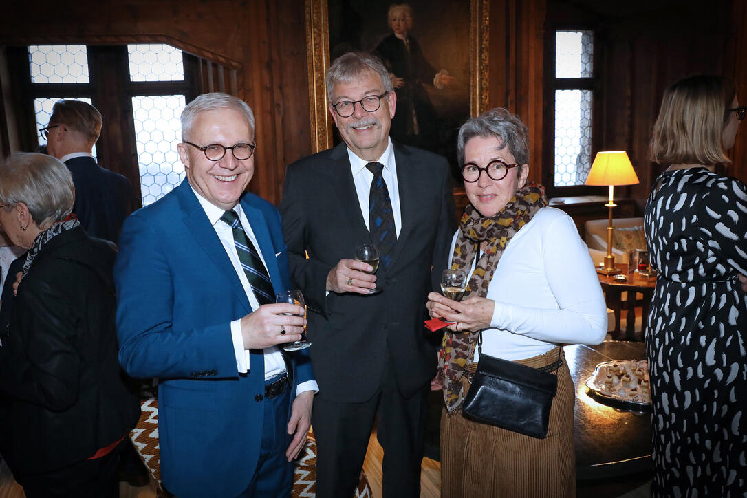 Neujahrsempfang auf Schloss Vaduz, Fürstentum Liechtenstein,am