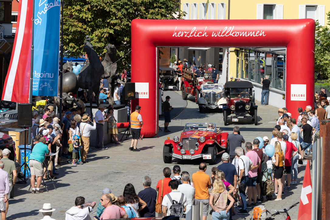 Oldtimertreffen in Vaduz