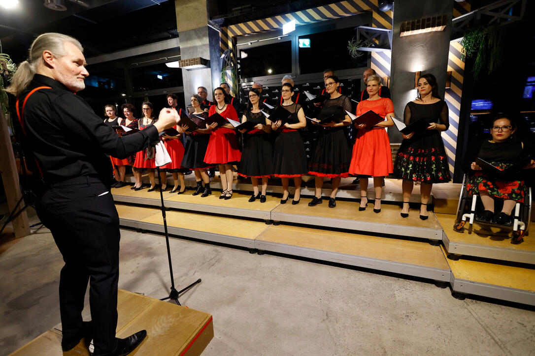 Jahreskonzert des Chor St. Martin im Esswerk in Eschen..