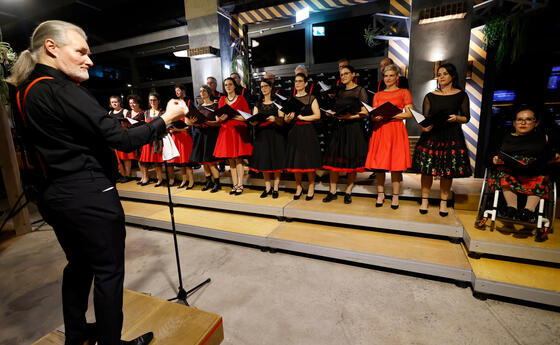 Jahreskonzert des Chor St. Martin im Esswerk in Eschen..