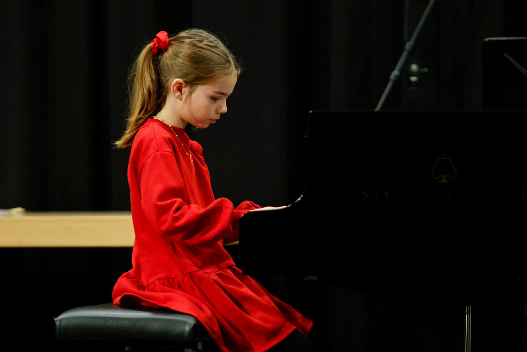 Preisträgerkonzert «Musizieren in Liechtenstein 2024» im Guido Feger Saal in Triesen.