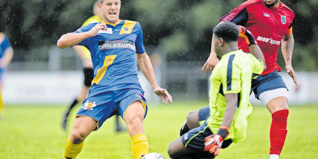 Manuel Sutter (l.) ist angeschlagen und spielt vermutlich nicht.