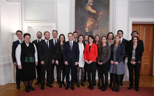 Besuch der österreichischen Jungdiplomaten