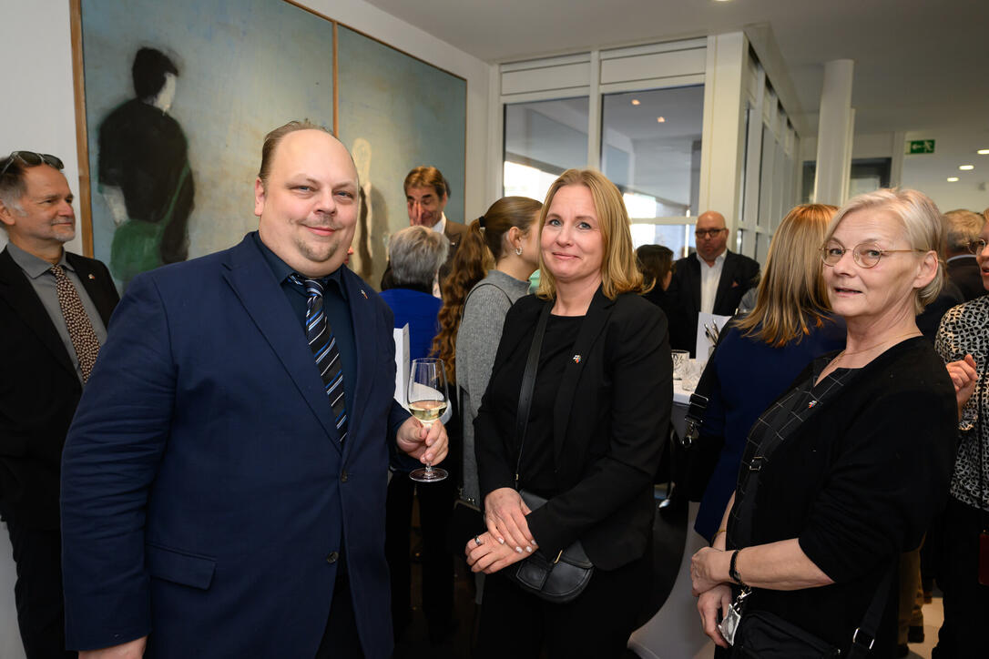 Eröffnung des  finnischen Honorkonsulats in Vaduz