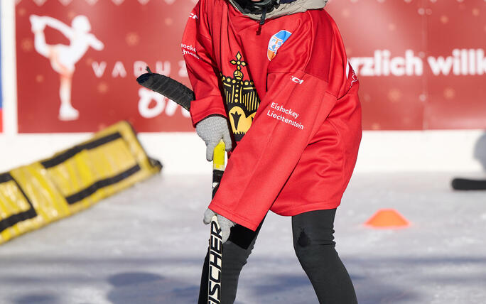 Eishockey-Schnupperkurs in Vaduz