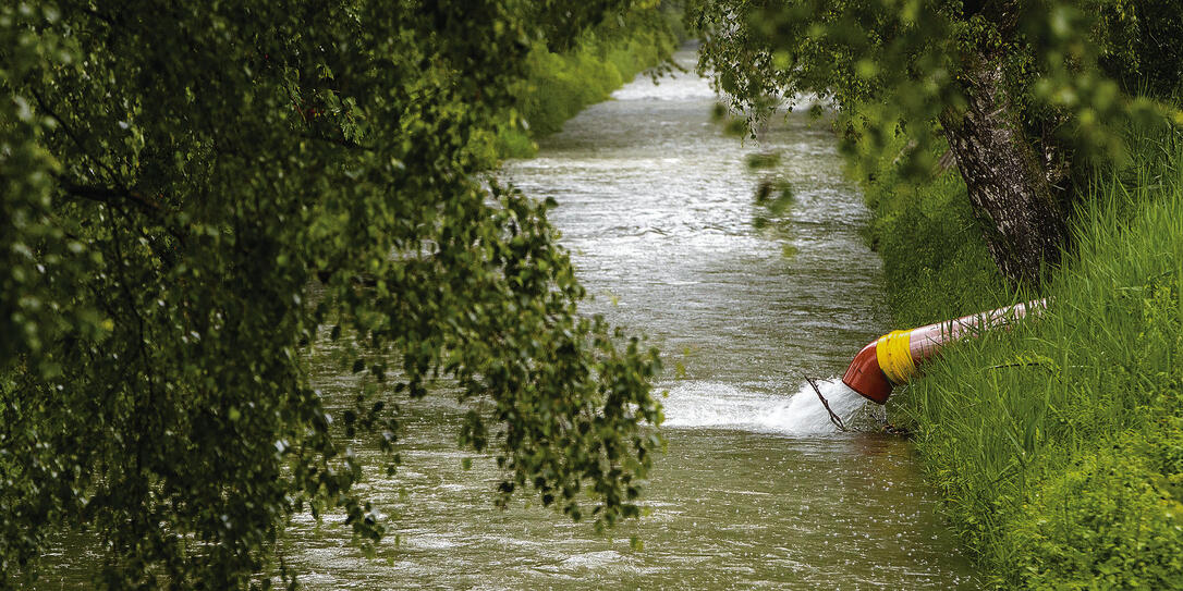 Hochwasser in Liechtenstein