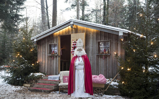 Nikolaus im Walde, Schellenberg