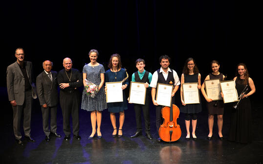 Schlusskonzert und Preisverleihung Podiumskonzerte, Schaan