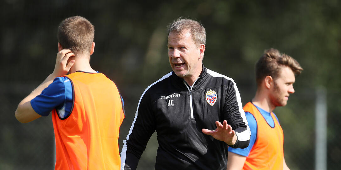 Fussball LFV Nati-Training