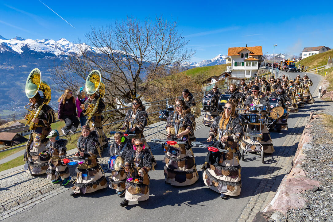 Fasnachtsumzug in Triesenberg (04.03.2025)