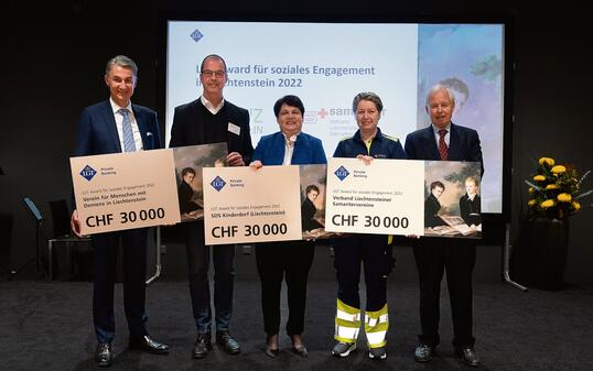 20221025 Verleihung LGT Award 2022, LGT Bank Bendern