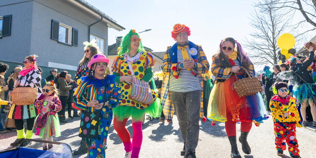 Fasnachtsumzug in Mauren