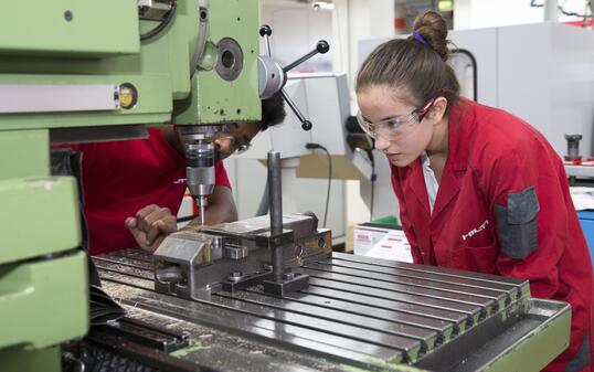 Mädchentechniktage Hilti, Schaan