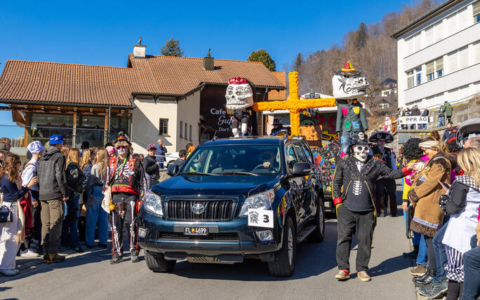 Fasnachtsumzug in Triesenberg (04.03.2025)