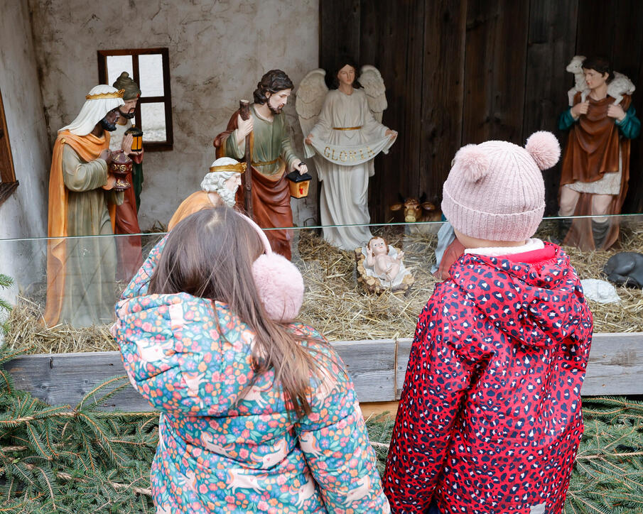 Weihnachtsmarkt, Vaduz, Liechtenstein.