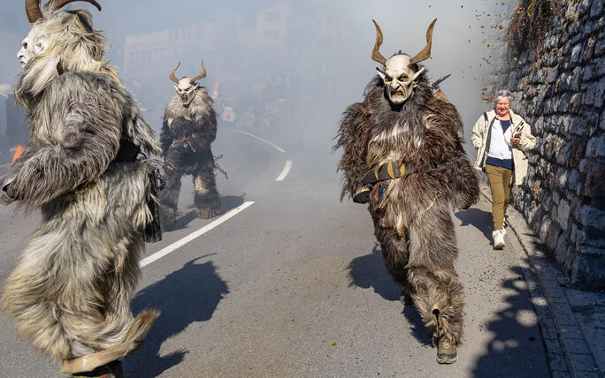 Fasnachtsumzug in Triesenberg (04.03.2025)