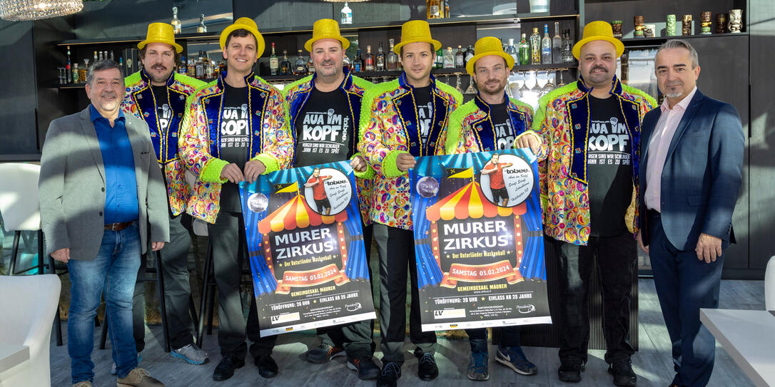 Pressekonferenz «Murer Zirkus» 2024 im «Seven Heavens» Restaurant, Eschen