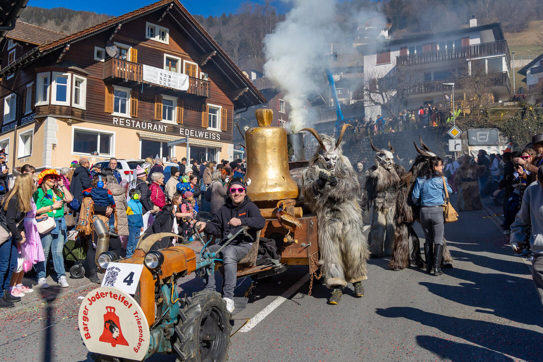 Fasnachtsumzug in Triesenberg (04.03.2025)