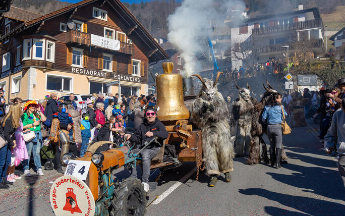 Fasnachtsumzug in Triesenberg (04.03.2025)