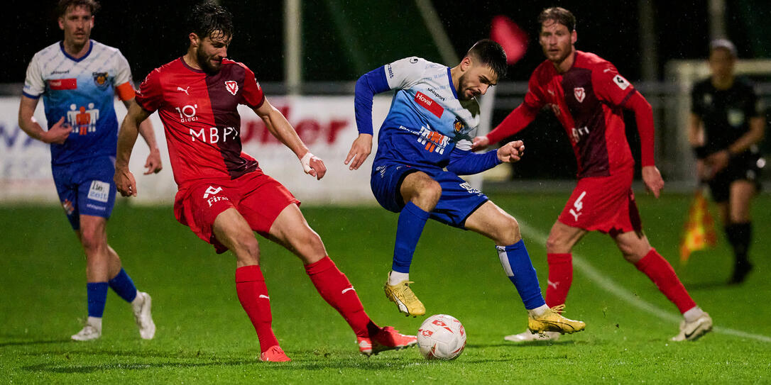Gegen die Profis des FC Vaduz zeigte sich der FC USV effizient.