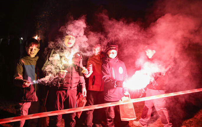 Fackel- und Lampionzug in Gamprin (08.03.2025)