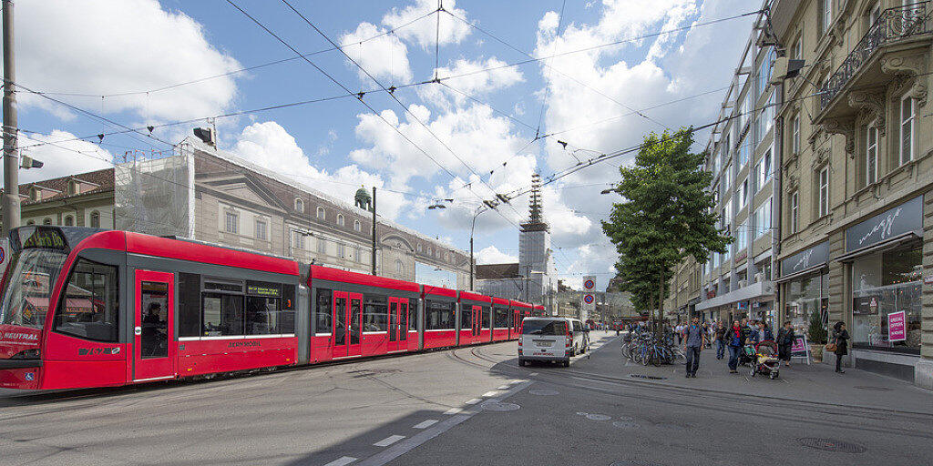 Wer von Bern nach Ostermundigen fahren will, kann ab 2027 das Tram nehmen.