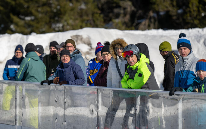 Pond Hockey Turnier in Malbun