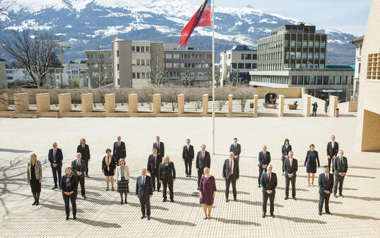 Liechtensteiner Landtag, Vaduz.