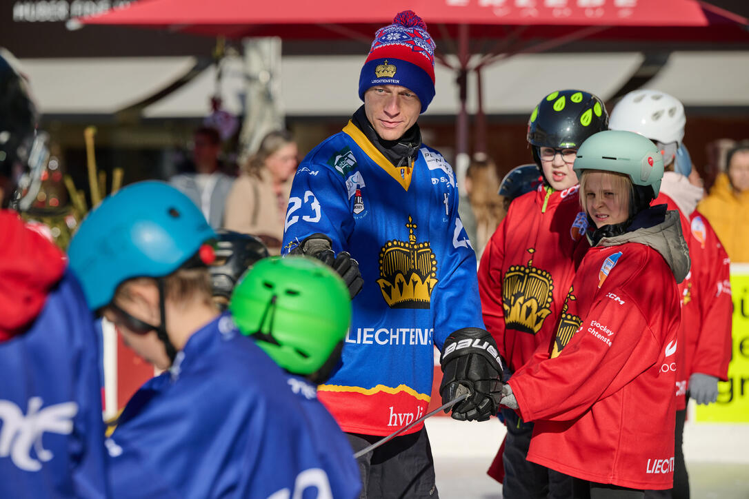 Eishockey-Schnupperkurs in Vaduz