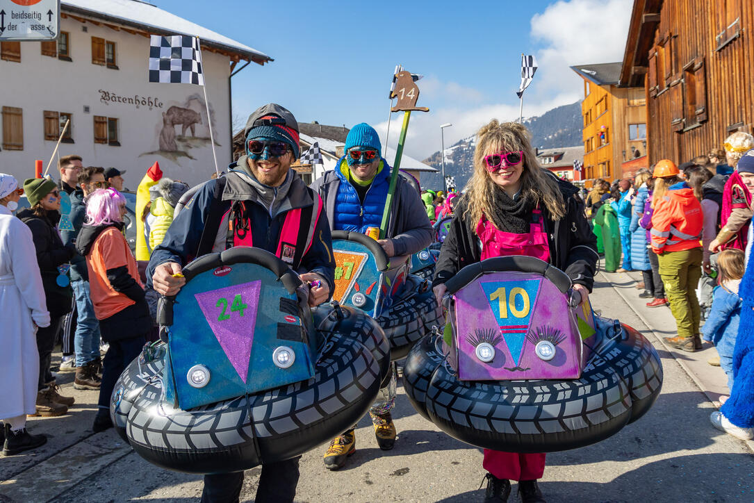 Fasnachtsumzug in Malbun (01.03.2025)