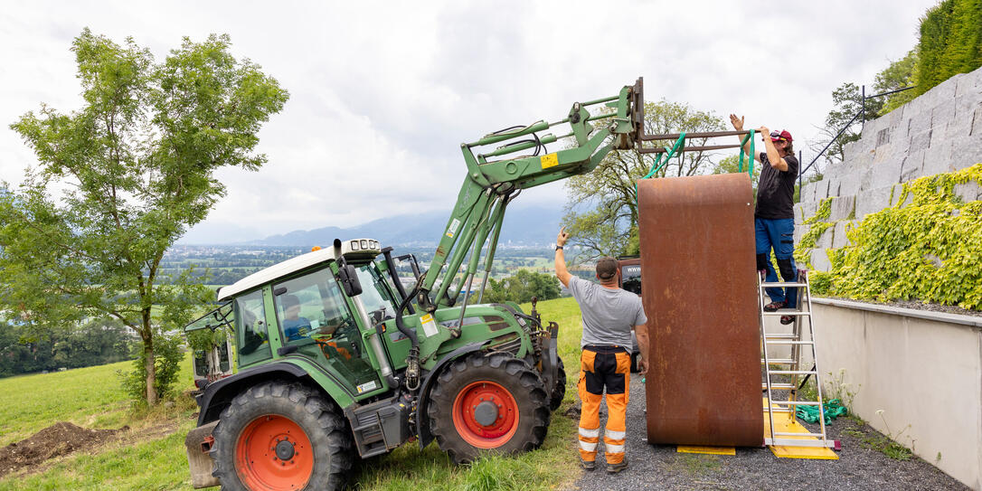 Skulptur Resonare in Gamprin