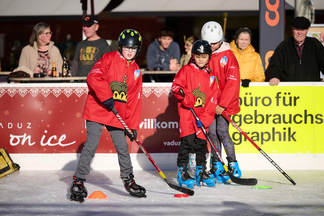 Eishockey-Schnupperkurs in Vaduz