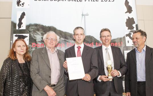 SolarSuperState-Preis 2015, Verleihung, Vaduz