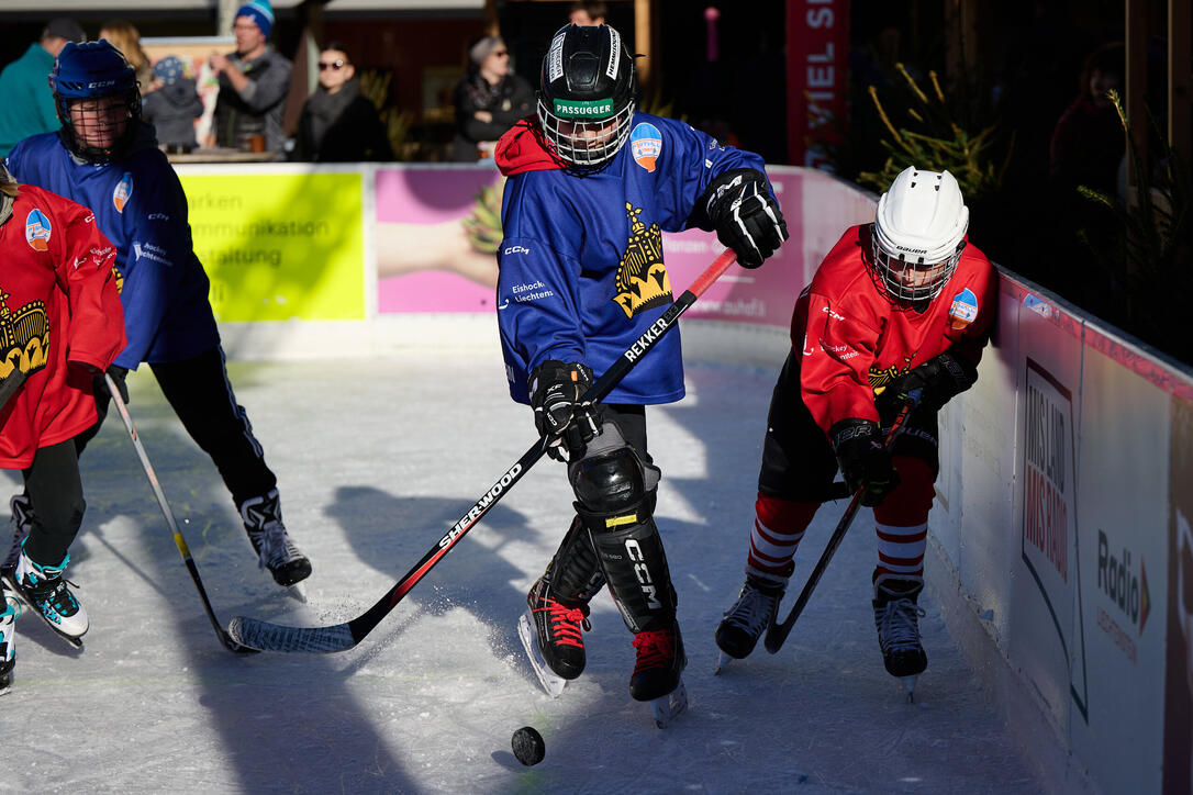 Eishockey-Schnupperkurs in Vaduz