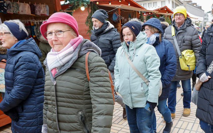 Weihnachtsmarkt, Vaduz, Liechtenstein.