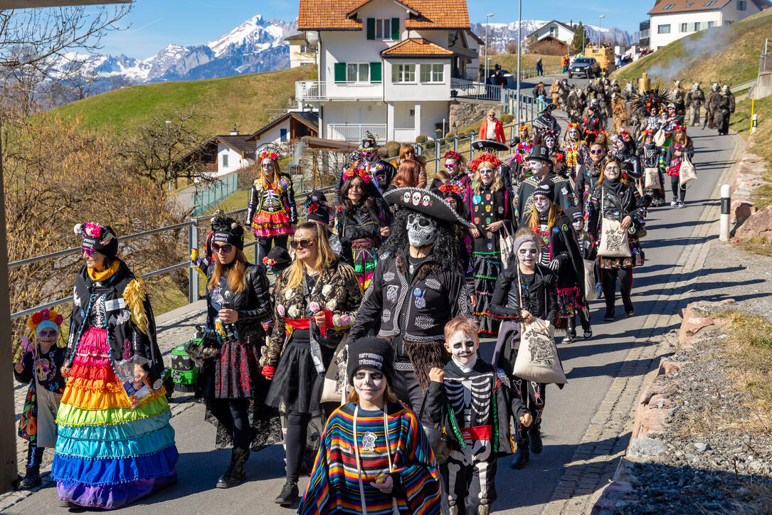 Fasnachtsumzug in Triesenberg (04.03.2025)