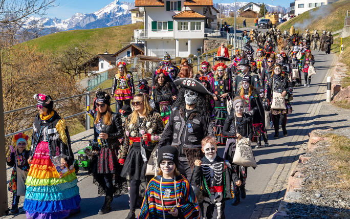 Fasnachtsumzug in Triesenberg (04.03.2025)