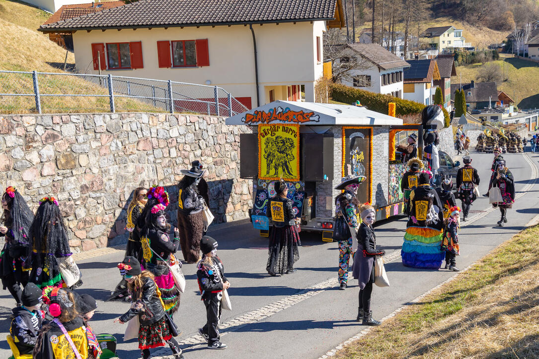 Fasnachtsumzug in Triesenberg (04.03.2025)