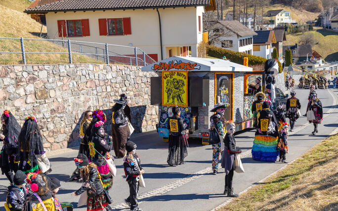 Fasnachtsumzug in Triesenberg (04.03.2025)