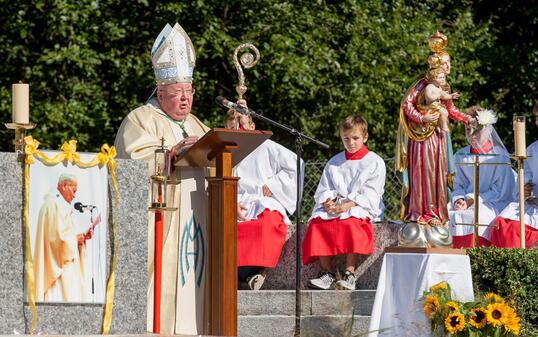 Festgottesdienst, 30-Jahr-Jubiläum des Papstbesuches