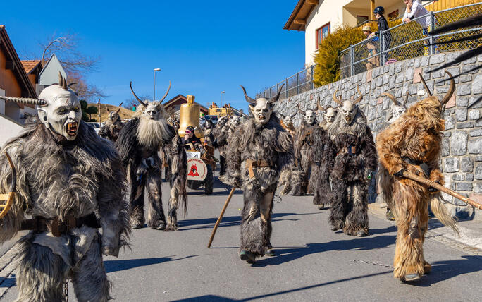 Fasnachtsumzug in Triesenberg (04.03.2025)