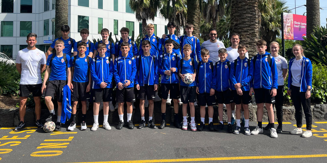 U15-Nationalmannschaft in Neuseeland