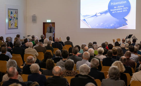 250105 Präsentation der «Balzner Neujahrsblätter 2025», in Balzers