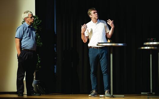 Bürgergespräch zur Abstimmung über das Bauprojekt Bushalteste