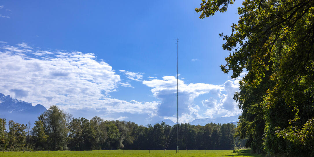 Windmessstation in Schaan