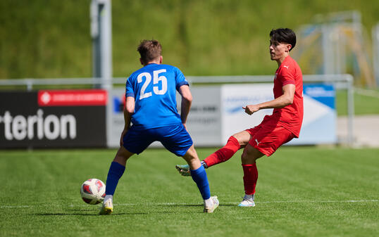 Kenny Kindle (r.) fehlt dem FCV II – genauso wie Fabio Luque-Notaro. Beide sind im Nati-Aufgebot.