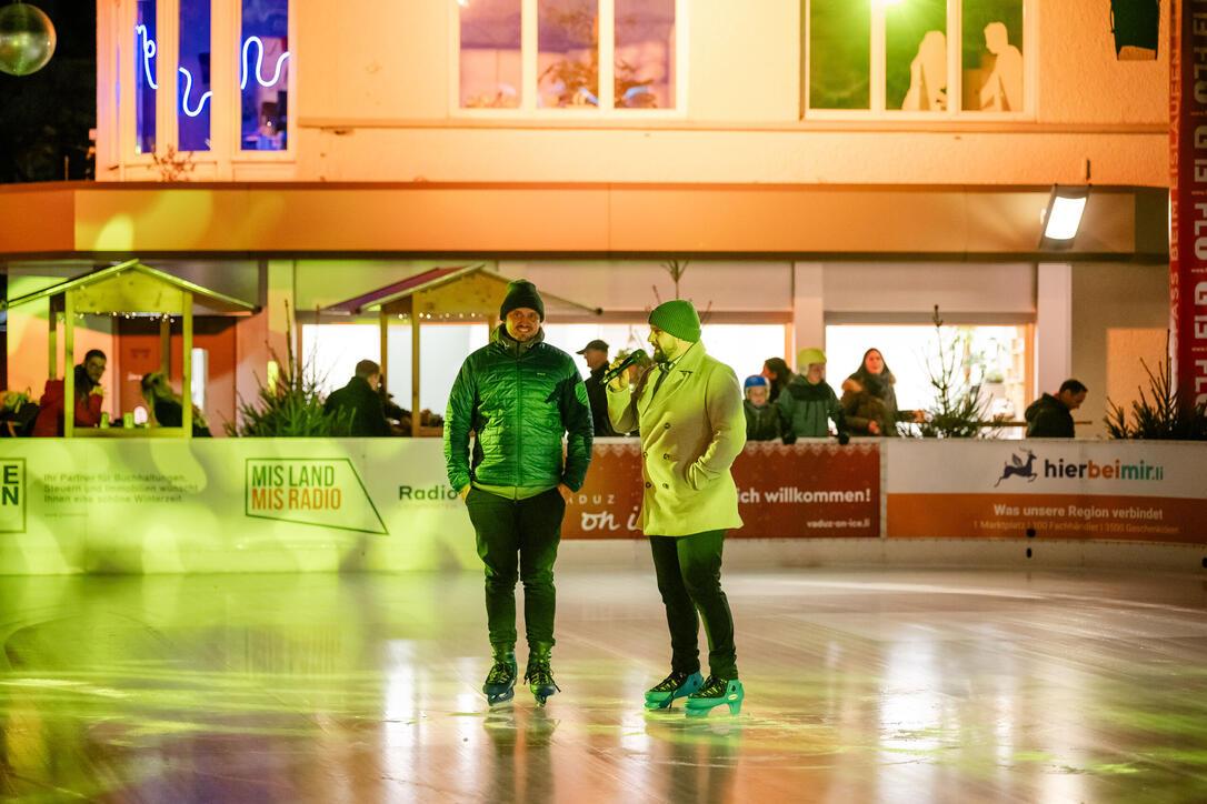 Vaduz on Ice Eröffnung