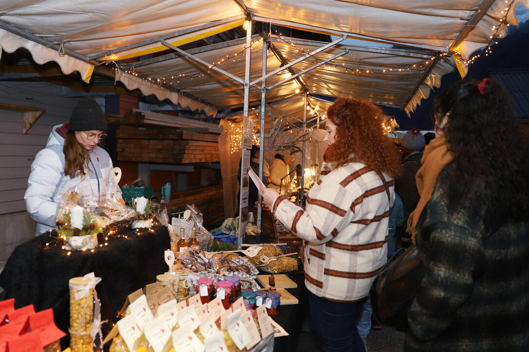 Büchler Weihnachtsmarkt in Rüthi